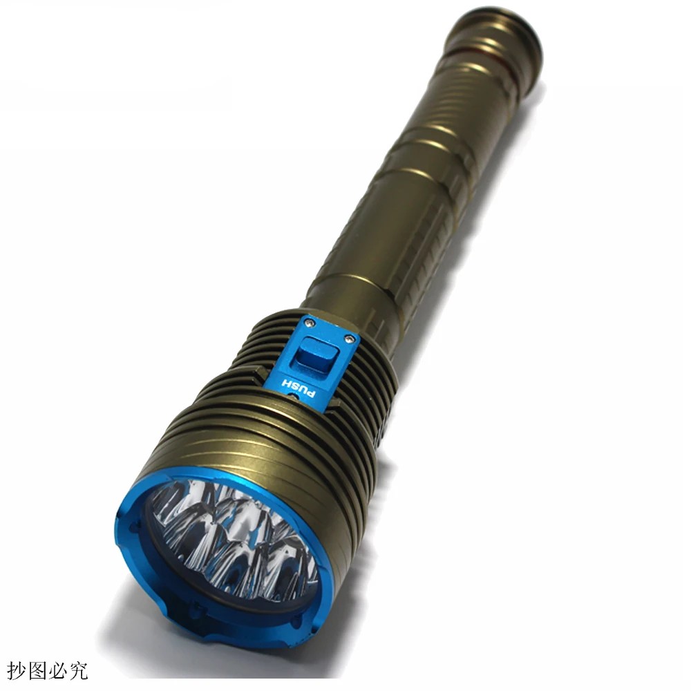 8000 Люмен светодиодный светильник для дайвинга 9xL2 водонепроницаемая лампа погружная лампа Рабочий Подводный фонарь светильник для дайвинга+ 3*26650 батарея/зарядное устройство