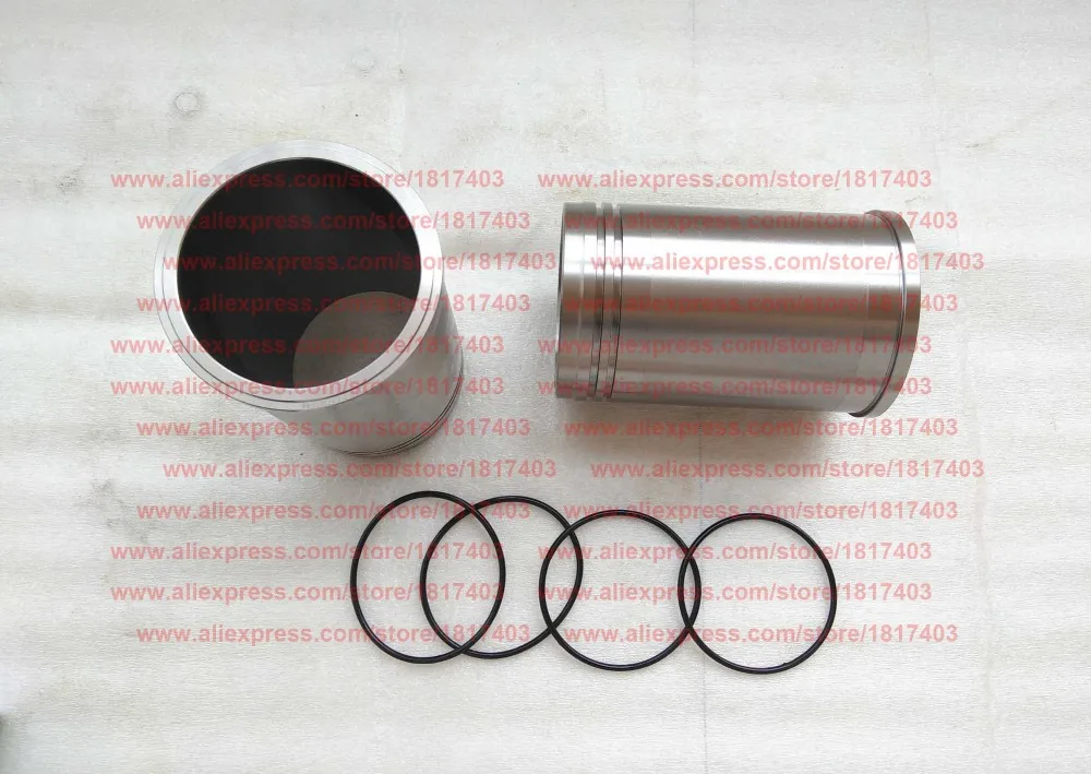 Ty2100.2-7 гильзы цилиндра/гильзы цилиндра(короткие тип)+ ty2100.2-8 воды уплотнительное кольцо, jiangdong дизельным двигателем частей, ty2100it