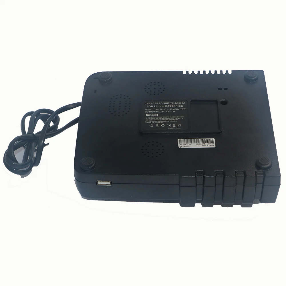 3A Power Tool Li-Ion Battery LCD Screen Charger for Makita 7.2V to 18V BL1830 BL1815 BL1430 DC14SA DC18SC DC18RC DC18RA