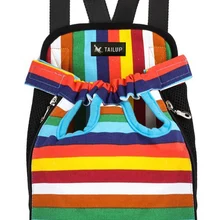 Pet Carrier собака рюкзак на грудь для путешествий переноски жилет Bleathable пять отверстия сетки рюкзак для перевозки животных для Пеший Туризм Открытый