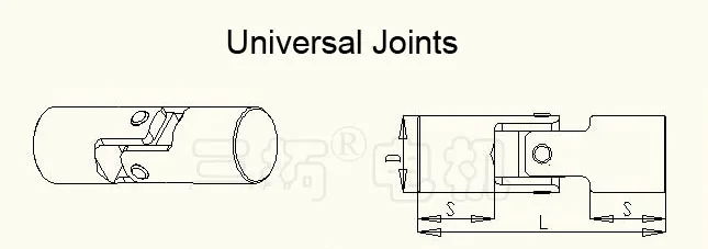 OD25mm L68mm Одиночная универсальная муфта автомобиля/лодки/бака модель 45# стальные соединения муфта, пересечение разъем