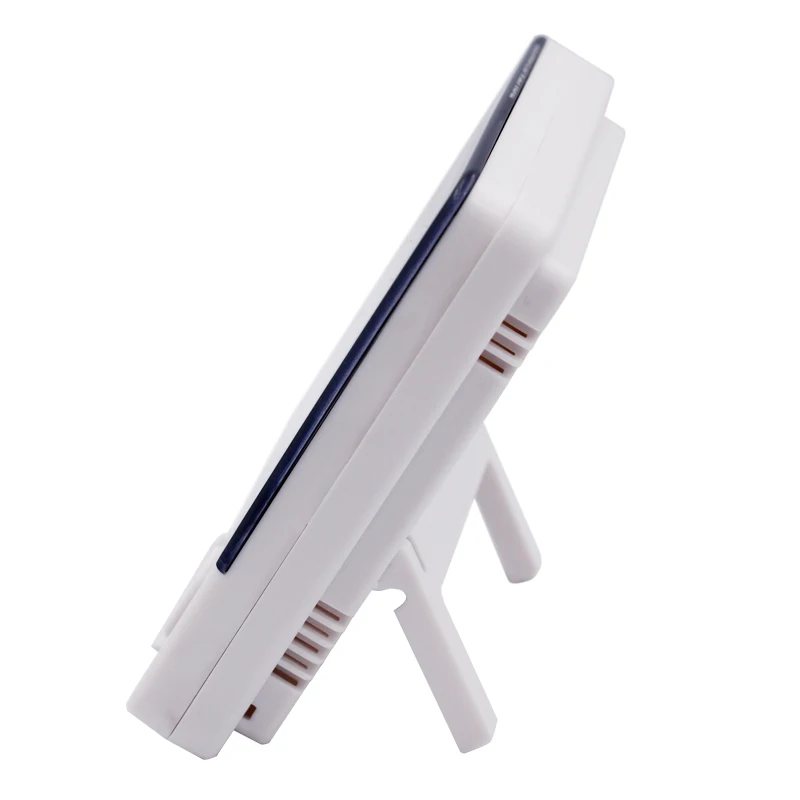 10 قطعة داخلي lcd الرقمية الرطوبة جهاز قياس درجة الحرارة الرطوبة ميزان الحرارة ساعة تنبيه الطقس محطة 44 قبالة في أجهزة قياس درجة الحرارة من أدوات على