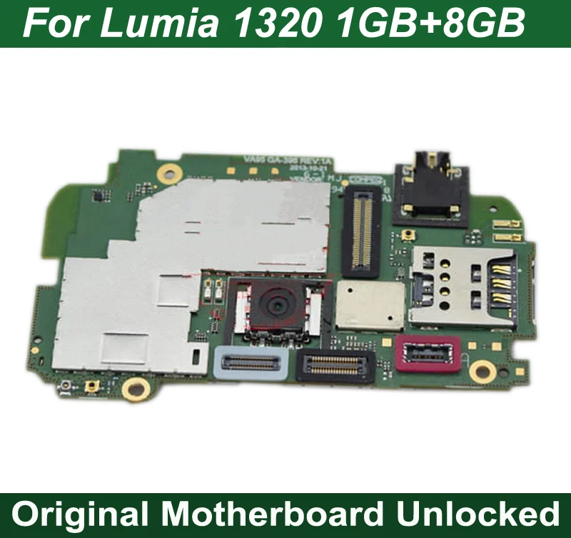 

Tested Work Original Unlocked Mainboard Motherboard flex Circuits Cable FPC For Nokia Lumia 1320 1GB+8GB Fast Ship