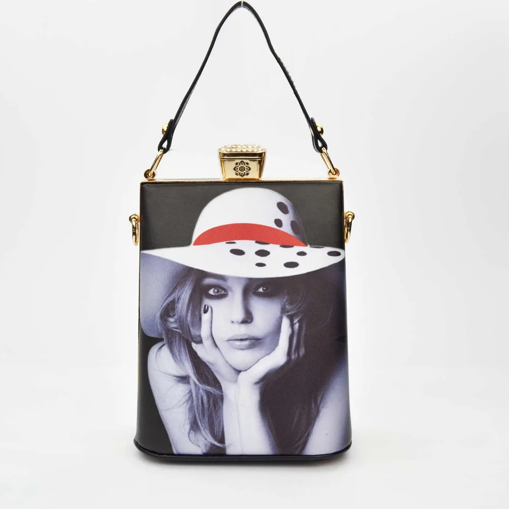 Модная женская вечерняя сумочка с 3D-принтом и красивыми персонажами, Женская сумочка, вечерние сумочки, женская сумка через плечо