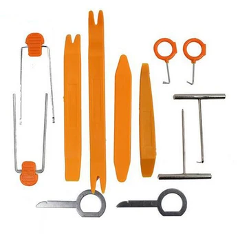 

12pcs Car Door Clip Panel Radio Removal Tool For Ford Focus 2 Focus 3 Escort Kuga Ecosport Fiesta Mondeo EDGE/C-MAX/S-MAX/B-MAX