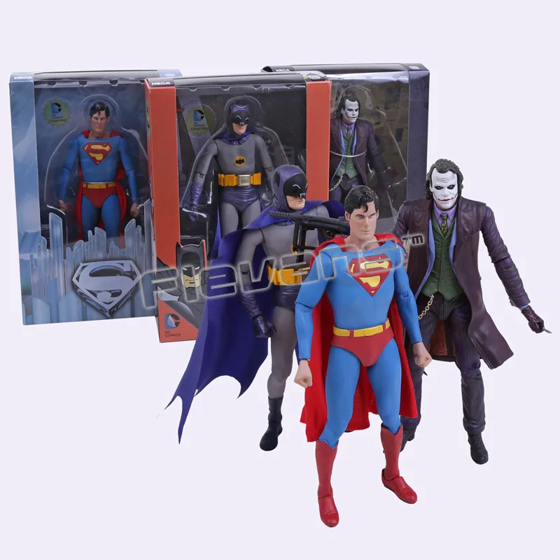 NECA Супермен Джокер ПВХ экшн фигурка коллекционная игрушка 7 &quot18 см 3 вида