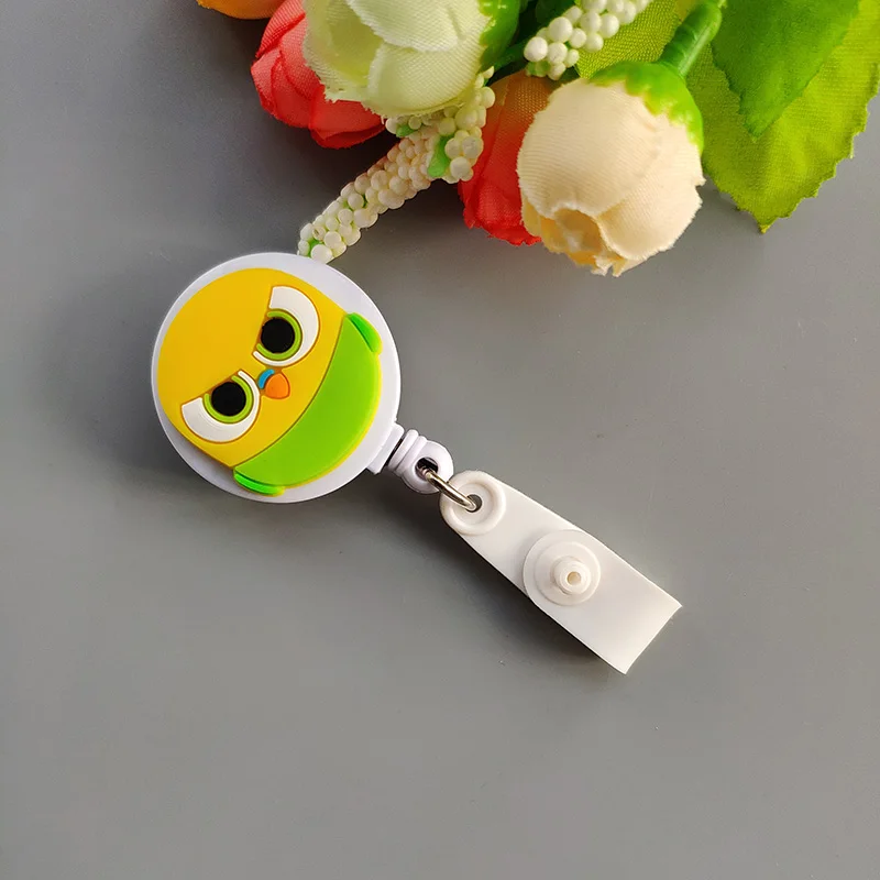 10 PCS Cartoon Nursing Retractable Badge Holder Nurse Badge Holder Badge Reel Retractable for Work Id Card Holder Nurse Gift