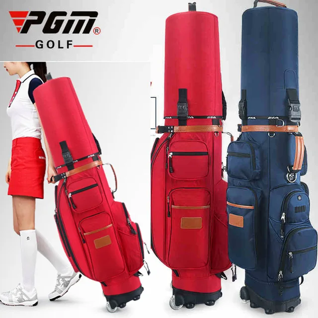 Best price at $160 Cheap brand PGM, Complete Golf Set Bag Golf Caddy Bag, Golf wheel bag, labor-saving Golf air bag