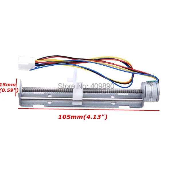 DC 4-9 V привод шаговый винт двигателя с гайкой слайдер 2 фазы 4 провода