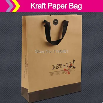 

grade brown kraft stand up paper bag with window and zipper for earring . necklace