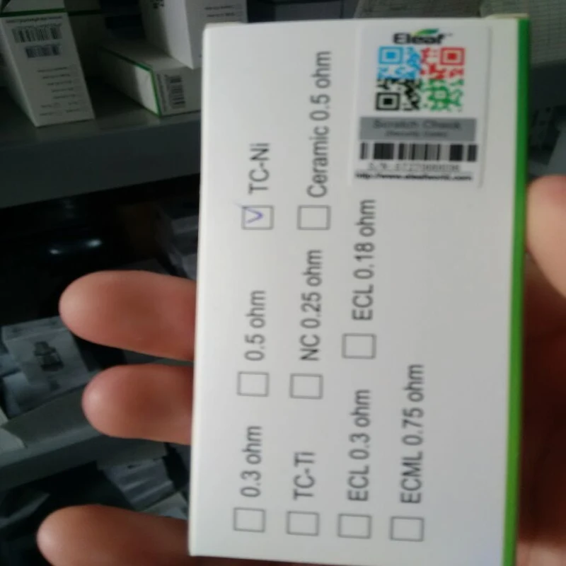 2 партии Горячая продажа Eleaf ijust катушка EC/TC 0.3ohm 0.5ohm Ti для iJust комплект istick pico melo 3