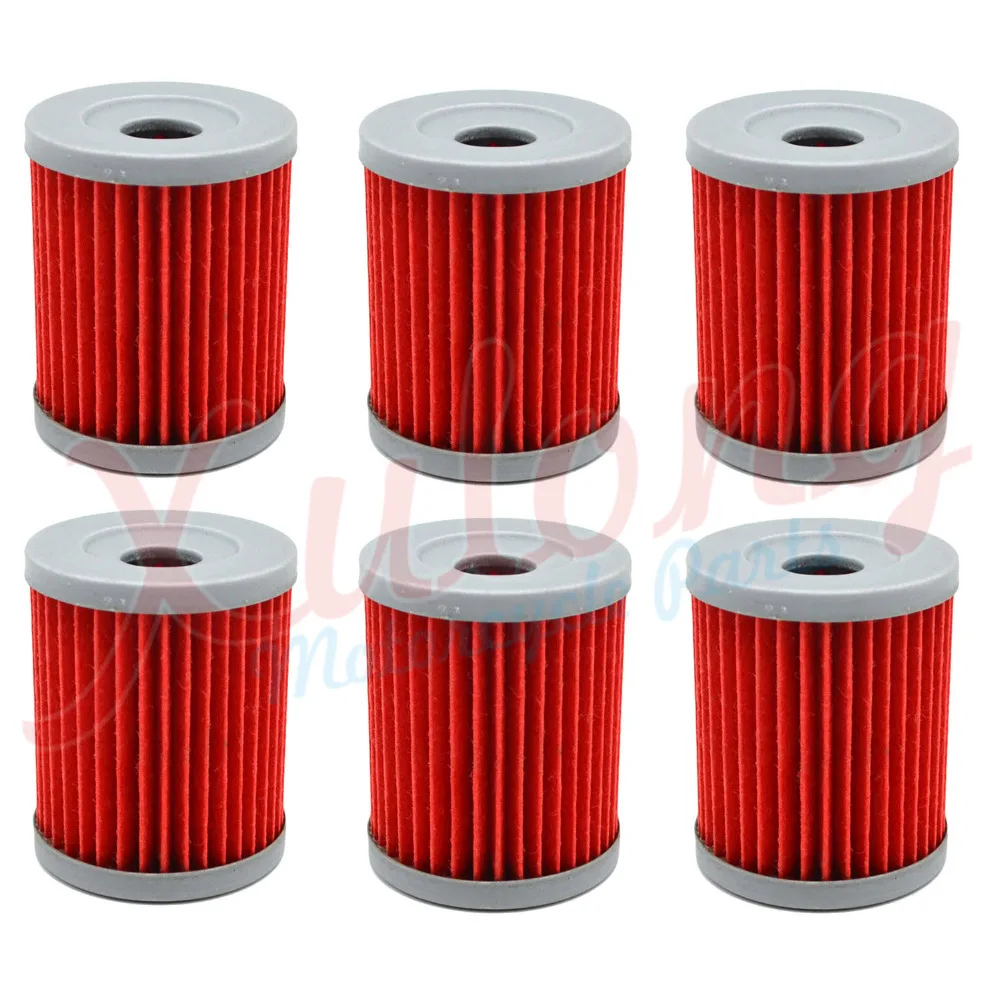6pcs Free Shipping Motorcycle Accessories Oil Grid Filters For Suzuki