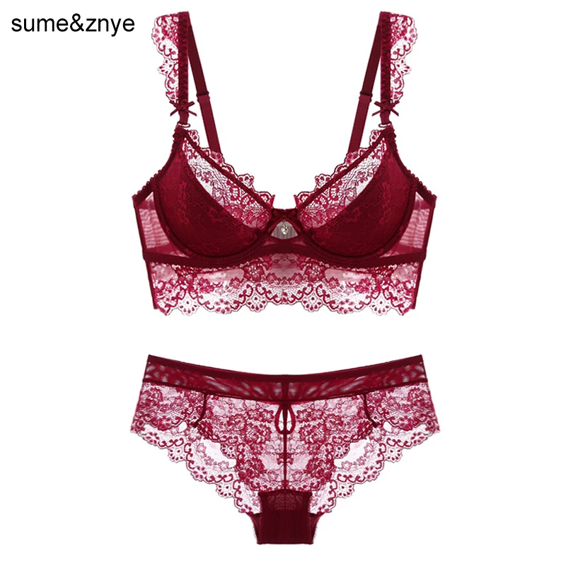 New 2018 summer Women sexy Lace Bra Set Push Up Bra