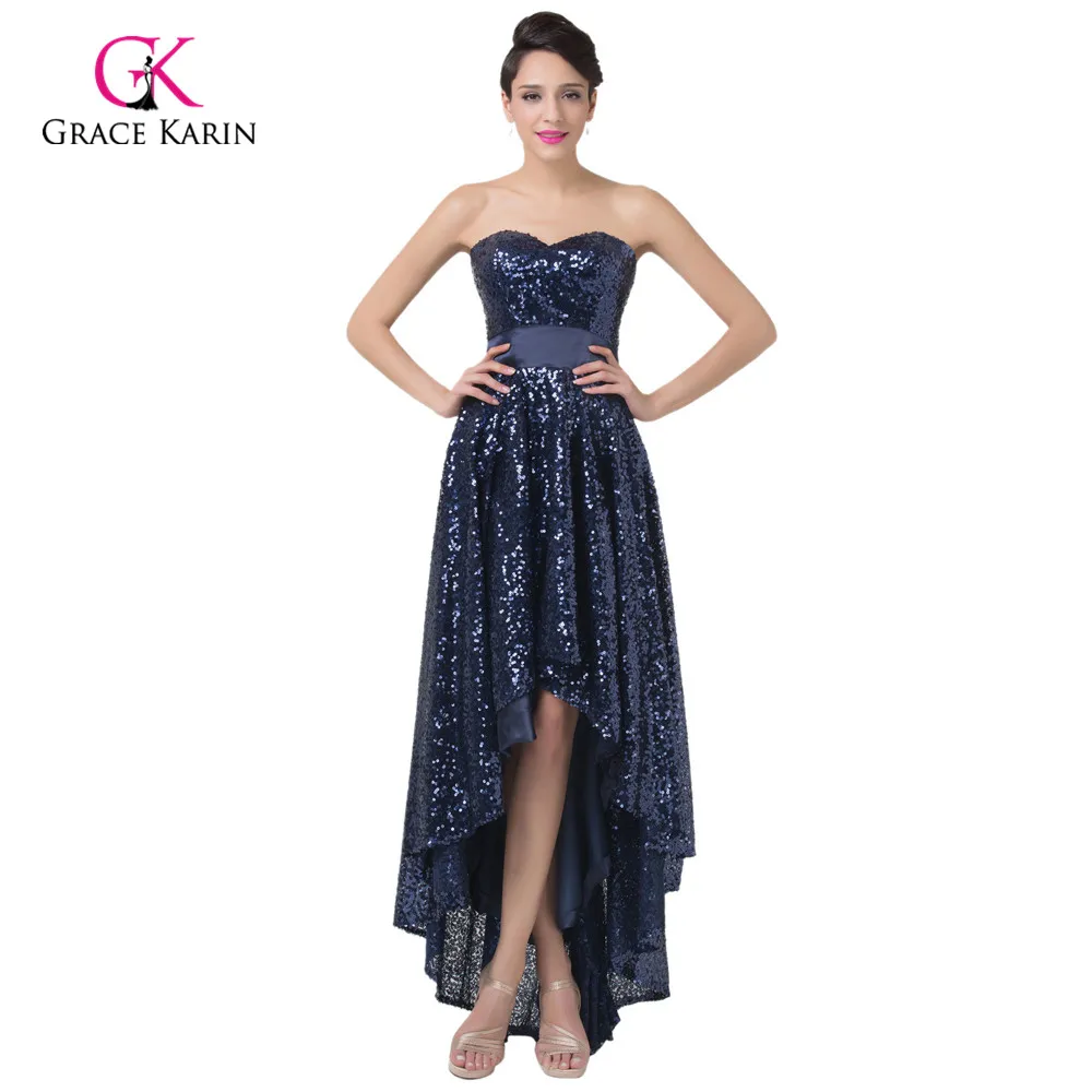 Long Back Evening Dress