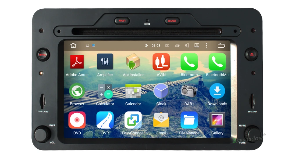 Excellent IPS Android 7.1 16G Car multimedia DVD Player For Alfa Romeo 159 Spider Sportwagon Brera Radio bluetooth wifi GPS Navigation map 4