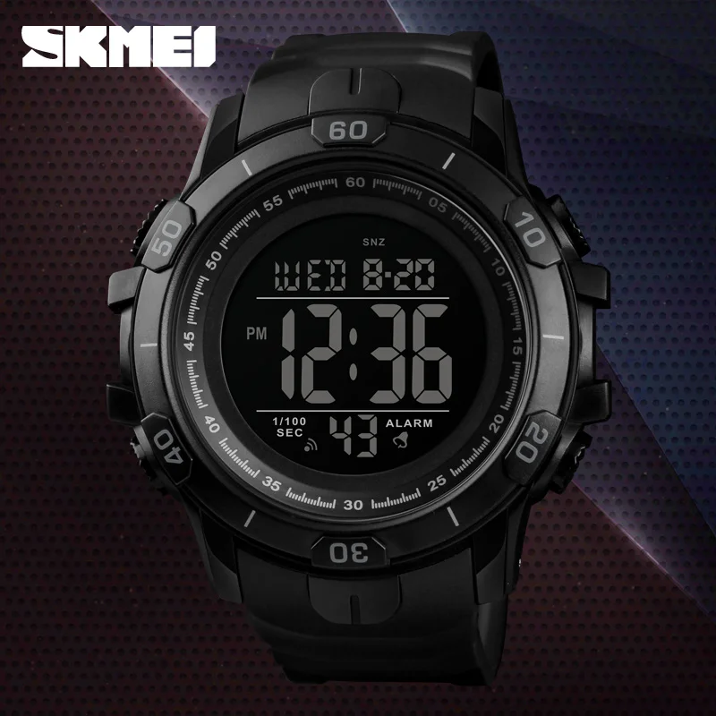 

SKMEI Men's Watches Outdoor Sports Wristwatches Waterproof Alarm Clock Digital Watches Military Watch Relogio Masculino male