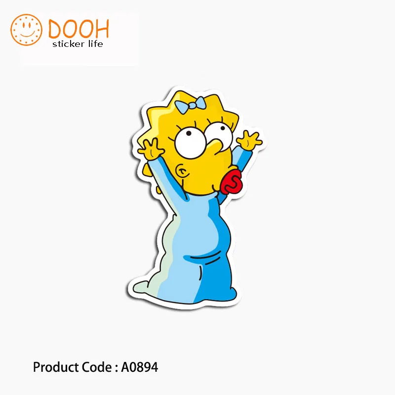 

A0894 sticker baby nuclear cat duck skate board waterproof suitcase laptop guitar luggage DIY skateboard bicycle toy HZ 30