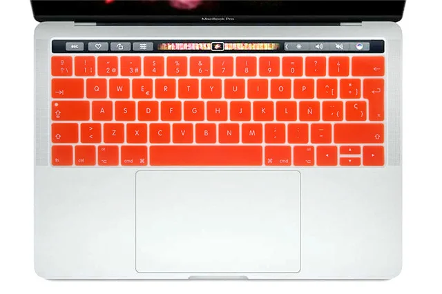 Для Macbook Pro 13 A1706 15 A1707 2016 2017 версия с сенсорной панелью испанская и Европейская