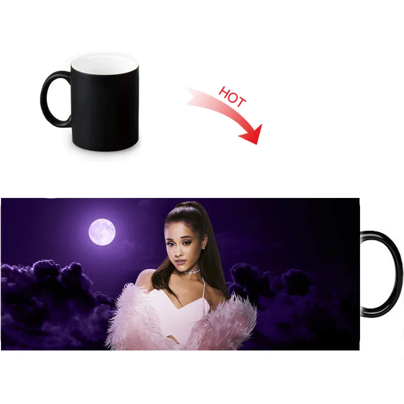 Волшебная кружка Ariana Grande на заказ персонализированные кружки