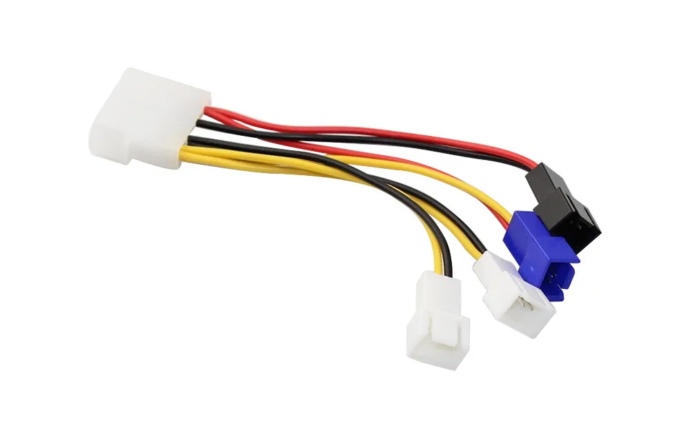 10 шт. кабели питания для компьютерных кулеров от Molex до 3Pin 12 В/7 В/5 В|Компьютерные и