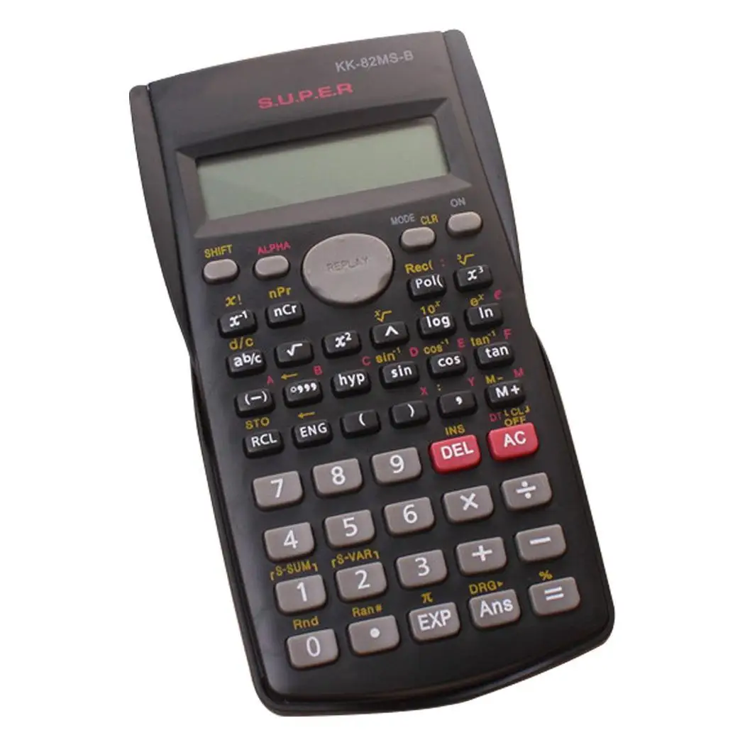 

School Engineering Scientific Calculator Stationery Scientific Function Calculator Students Stationary Calculating Tool