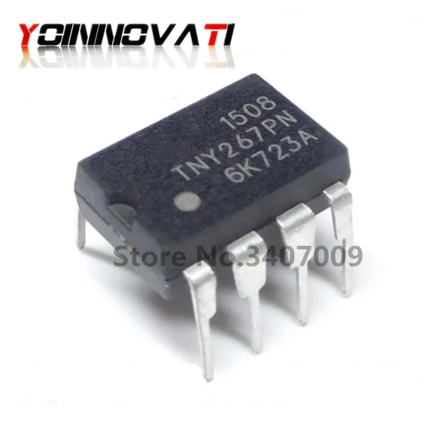 100 шт. TNY267PN DIP-7 TNY267 AC / DC преобразователь 12 Вт 85-265 19 Вт/230 В переменного тока |