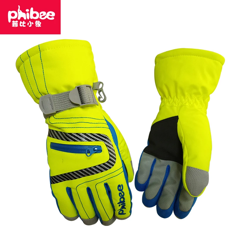 OSHOW Ski Gloves Kids Outdoor Sports Guantes Snowboarding Gloves Waterproof Skiing Gloves For Children SnowBoard Winter OSHOW Ski Gloves Kids Outdoor Sports Guantes Snowboarding Gloves Waterproof Skiing Gloves For Children SnowBoard Winter