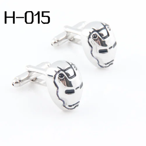 

Men's Accessories Free Shipping:High Quality Cufflinks For Men Superhero 2016Cuff Links Wholesales H-015