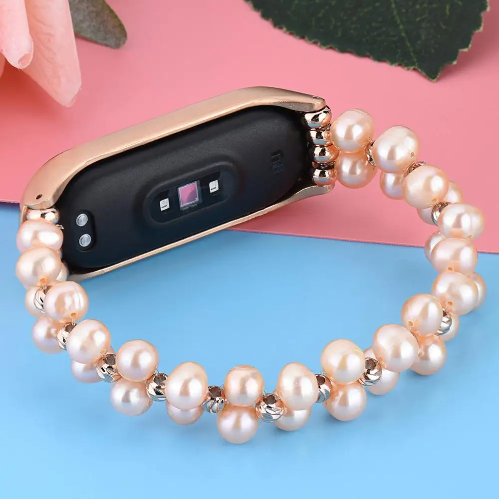 Сменный ремешок для браслета Xiaomi Mi Band 4 + металлический чехол модный элегантный