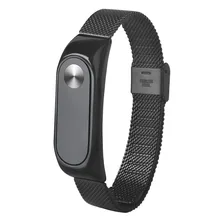 Умный ремешок для наручных часов из нержавеющей стали для Xiaomi Miband 2, модный легкий Чехол-петля, комплект Correa de reloj Jul2, Прямая поставка