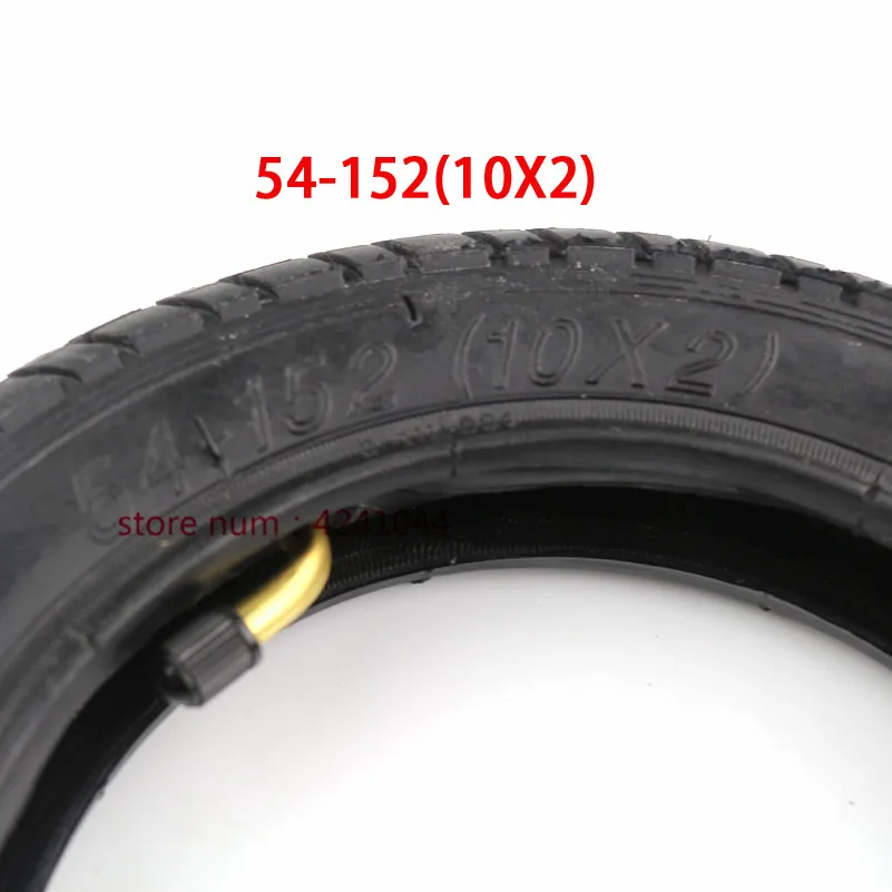 10x2 inch Tyre Tire / Inner Tube for Scooter Pram Stroller Kids Bike Schwinn Roadster Trike Tricycle Rear Wheels Bent Valve