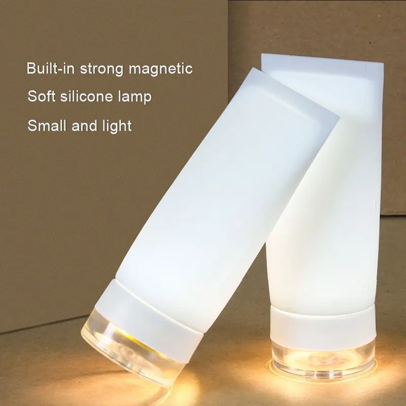 Usb силиконовый светильник, реагирующий на похлопывание прикроватная тумбочка для спальни светодиодный ночной Светильник новые необычные креативные электронные продукты