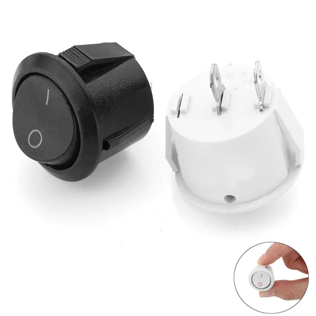 1Pc-14mm-Diameter-2-Pins-I-O-SPST-Small-Round-Boat-Rocker-Switches-Black-White-ON.jpeg_640x640