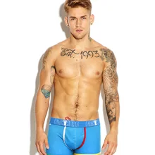 Комфортные дышащие мужские хлопок боксер для мужчин's брюки для девочек нижнее бельё девочек магистральные бренд шорты женщин человек