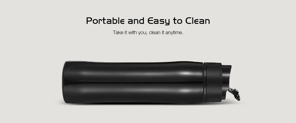 Self-lock Portable French Press Coffee Tea Maker Bottle with Separation Filter