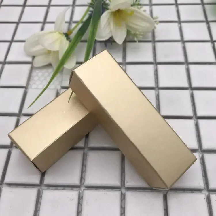 2 5*2 5*8 5 см коробка для крафт бумаги помада сделай сам парфюмерная бутылка