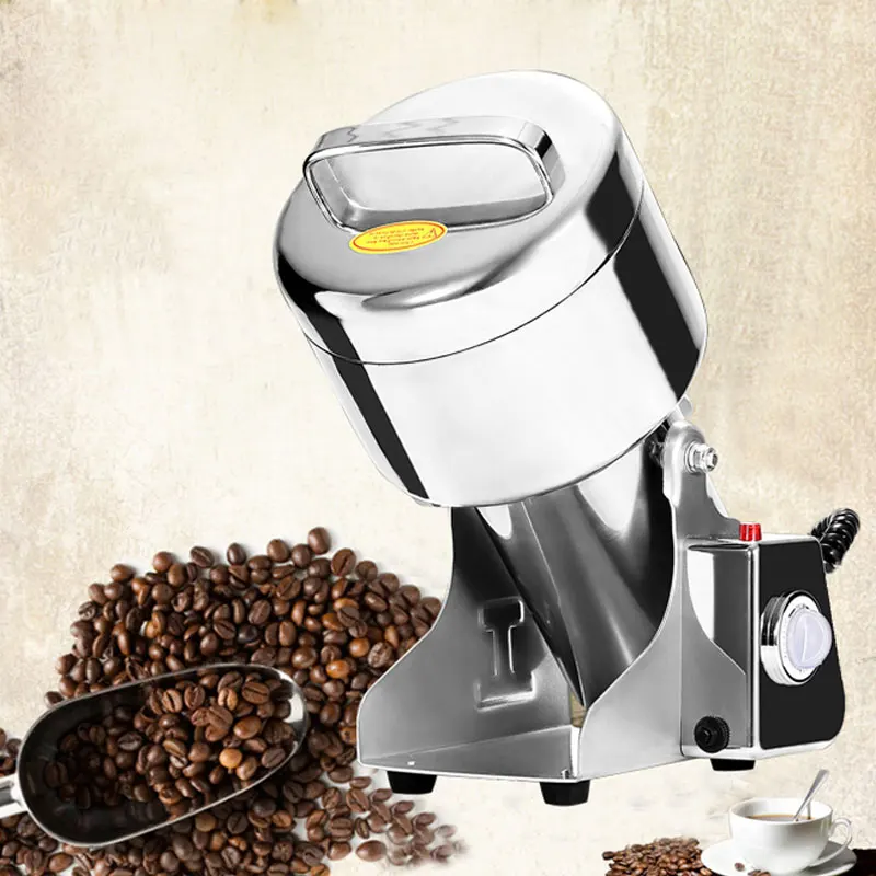 Electric Herb Grain Mill Grinder Household Coffee Beans Flour Machine