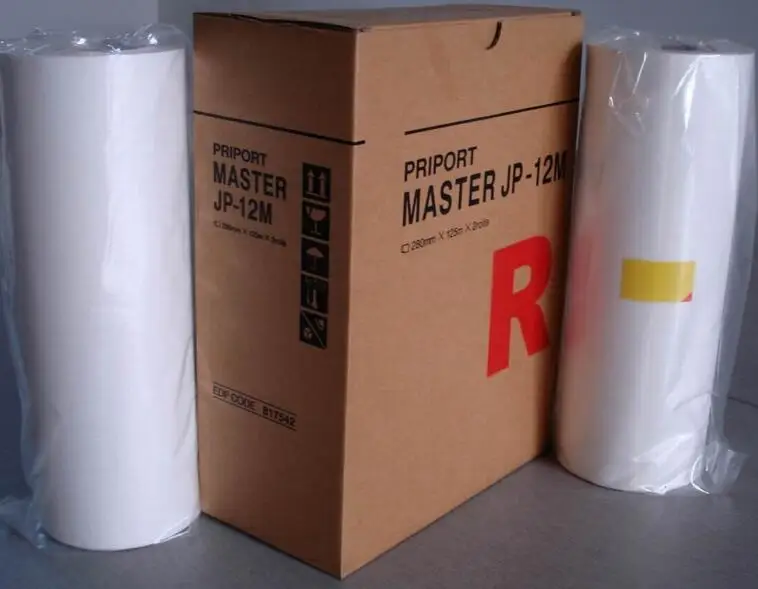 Совместимый трафарет мастер-ролл для Ricoh JP-12 b4 мастер copyprinter бумаги мастер школы расходных частей принтера 2 шт