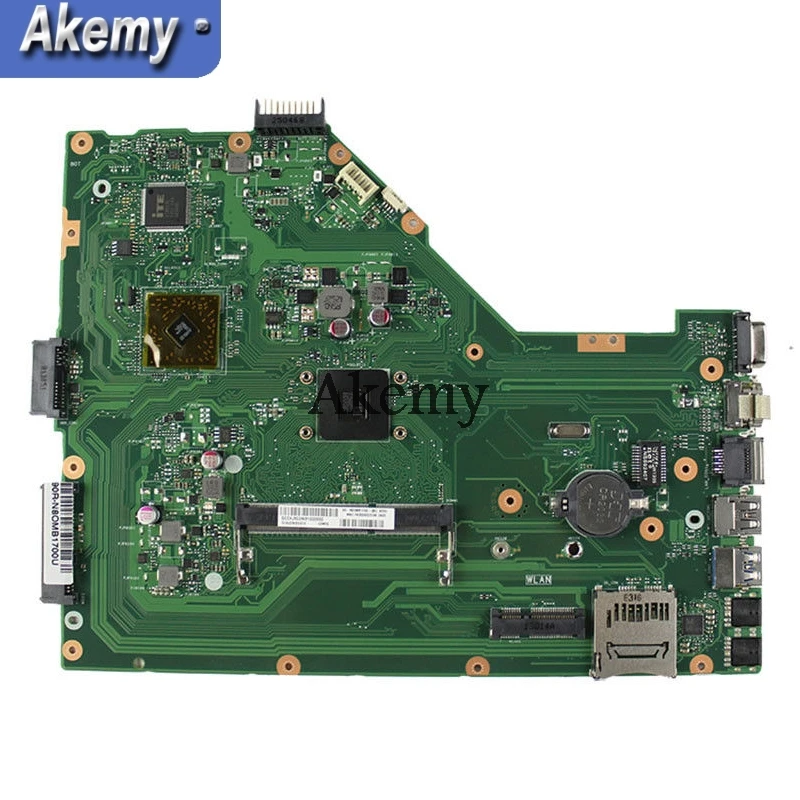 Akemy X55U материнская плата для ноутбука For Asus X55 тест оригинальная плата|Материнские