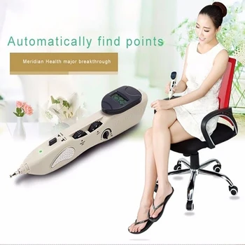 

Electronic Automatic Acupuncture Pen CE Digital LCD Electronic Massage Acupuncture Meridian Pen Pain Relief Health Care