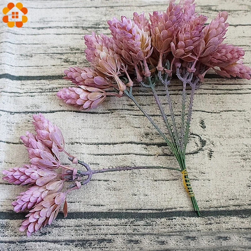 New 6PCS/Bunch DIY Simulation Green Plant Pineapple Grass Decoration Artificial Flower For Home Garden Wedding Table Decoration New 6PCS/Bunch DIY Simulation Green Plant Pineapple Grass Decoration Artificial Flower For Home Garden Wedding Table Decoration