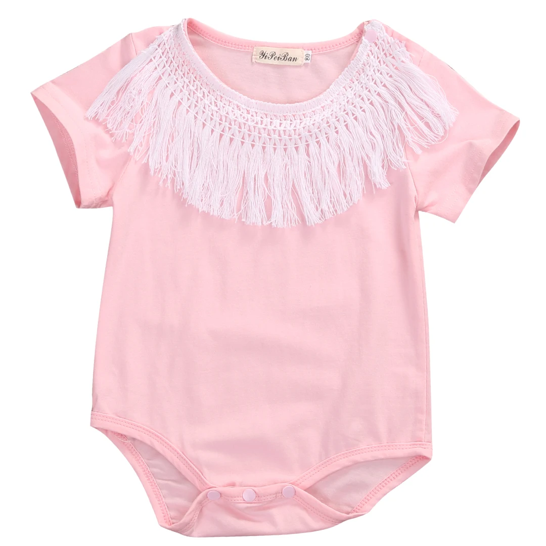 Cotton Baby Girl Bodysuits Clothing Newborn Infant Baby Kids Girls