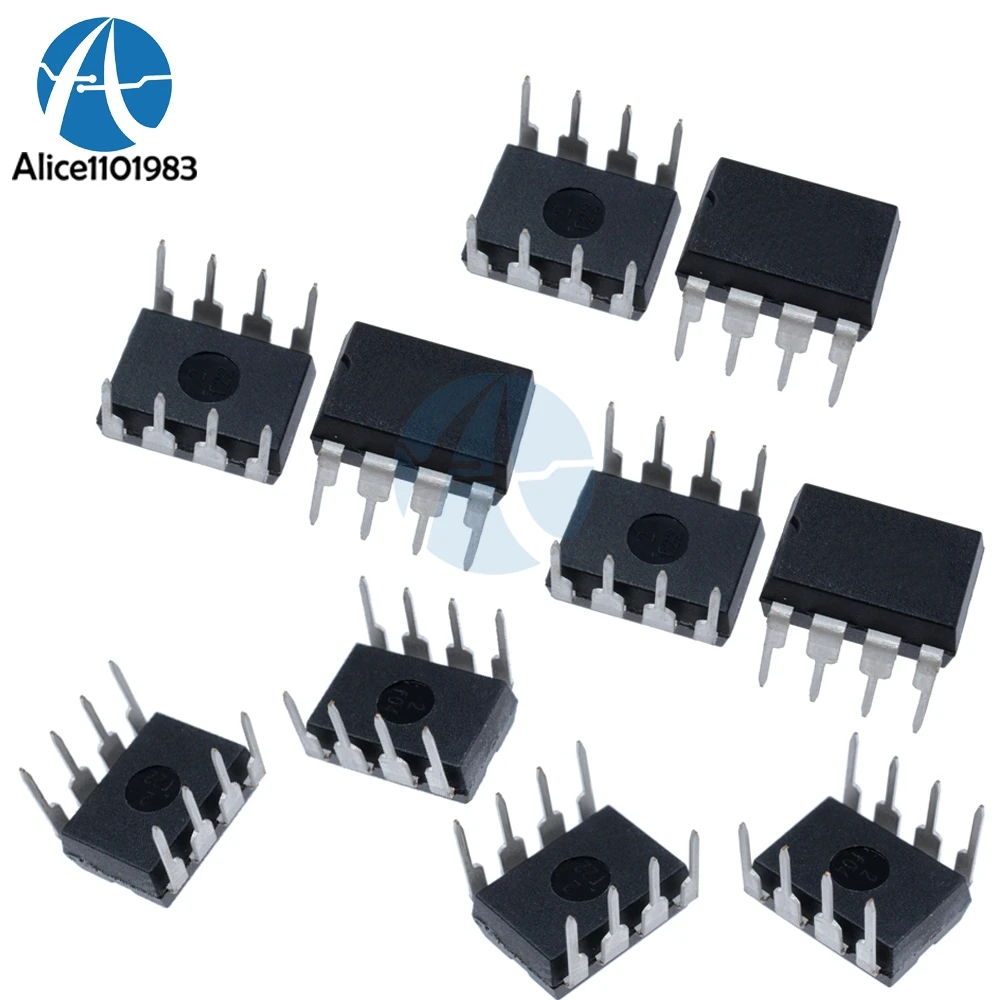 50 шт. TDA2822M DIP8 TDA2822 DIP IC чип AMP AUX усилитель новый оригинальный 8 8DIP|Интегральные