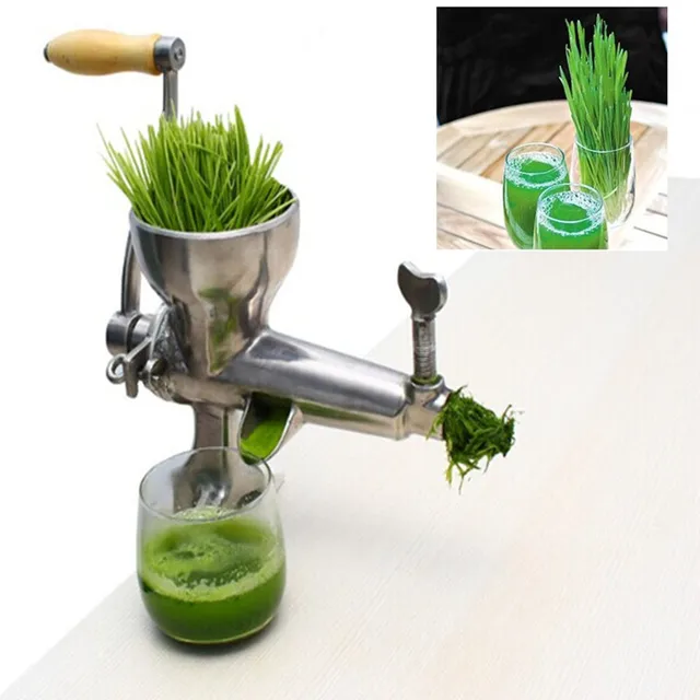 wheat grass juicer machine stainless steel household hand mini fruit apple grape orange juicer