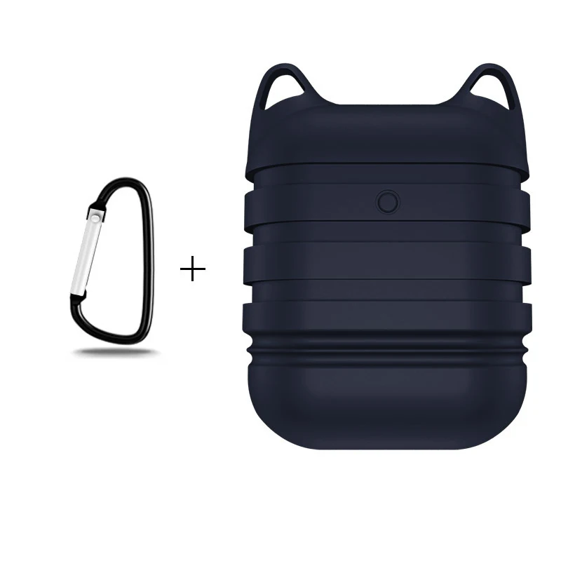 Drop Shipping For Airpods Silicone Cover Good Feeling Earphone Protective Cases For Air Pods Skin Cute For Air pod Retail (6)