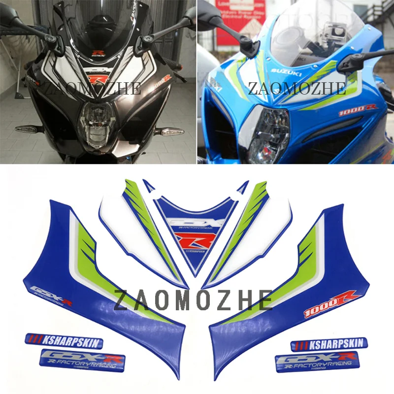 Для Suzuki GSXR1000 GSX R 1000 2017 мотоцикл передний обтекатель двигателя цифровая доска 3D