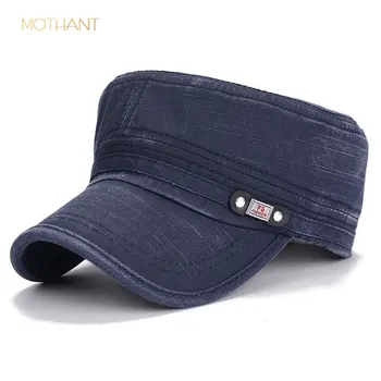 

Traveling fashion men's military caps Spring summer and autumn new visor retro men and women doing old washed flat caps