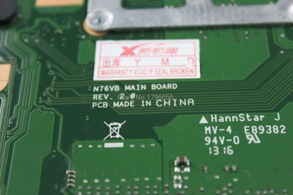 N76V GT740M/2 GB REV: 2.0/2.2 ل ASUS N76VJ N76VB N76VZ N76VM N76V اللوحة المحمول 2 GB USB3.0 N14P-GE-OP-A2 اختبار بالكامل
