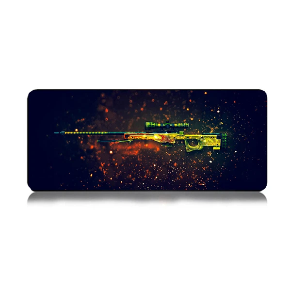 70*30 см csgo игровой коврик L, XL Большой профессия игровой коврики для мыши геймер Коврик для мыши кс го пистолет Awp AK47 M4 могут быть настроены - Цвет: B