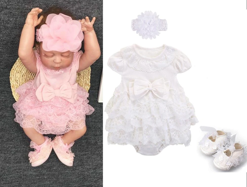 Baby dress with bodysuit Clearance